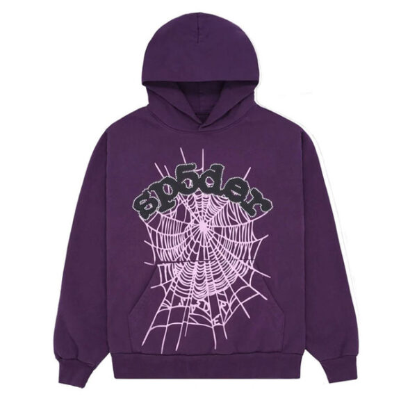 Spider-Web-Print-Gothic-Punk-Hoodie