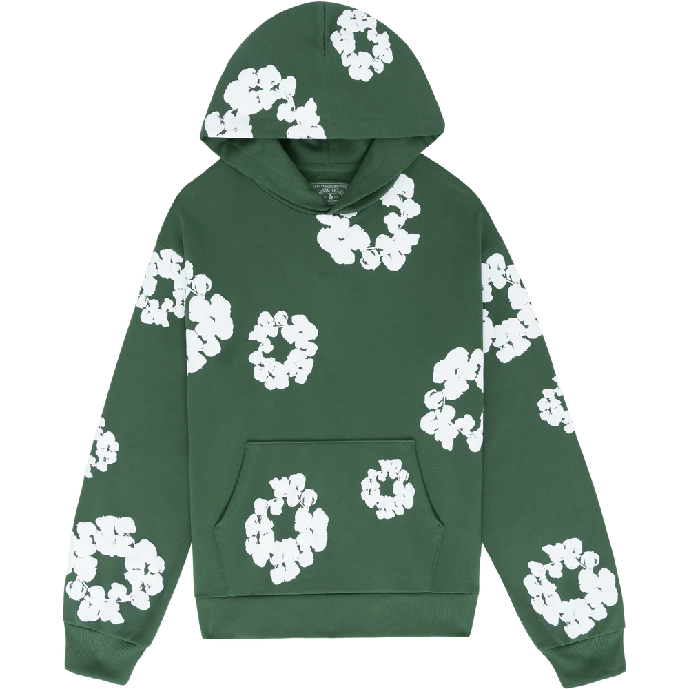 The-Cotton-Wreath-Hoodie-Green