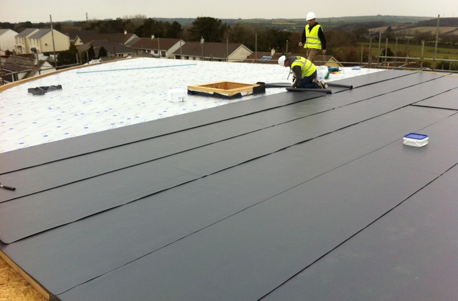 single ply roofing